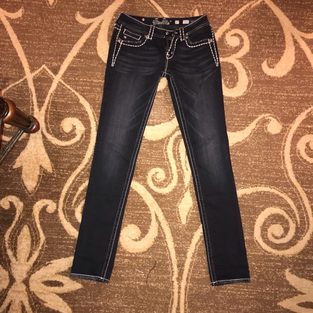 Miss Me Black Skinny Jeans